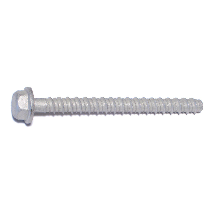 3/8" x 4" Zinc Plated Steel Hex Washer Head LDT Tapcon Masonry Screws