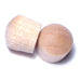 1/4" Birch Wood Round Head Plugs