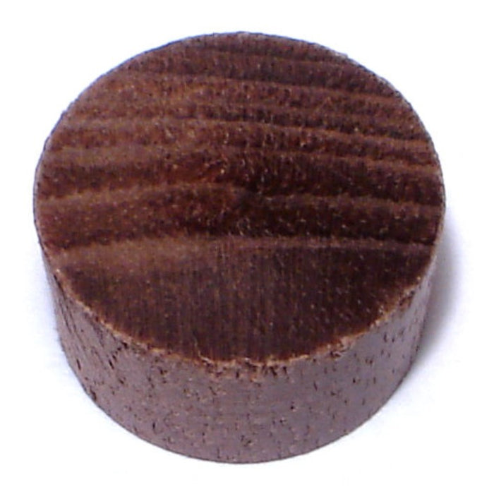 1/2" Walnut Wood Flat Head Plugs