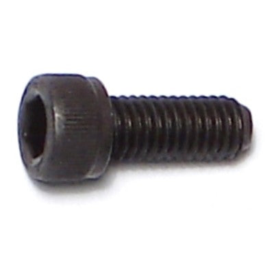 #10-32 x 1/2" Plain Steel Fine Thread Socket Cap Screws