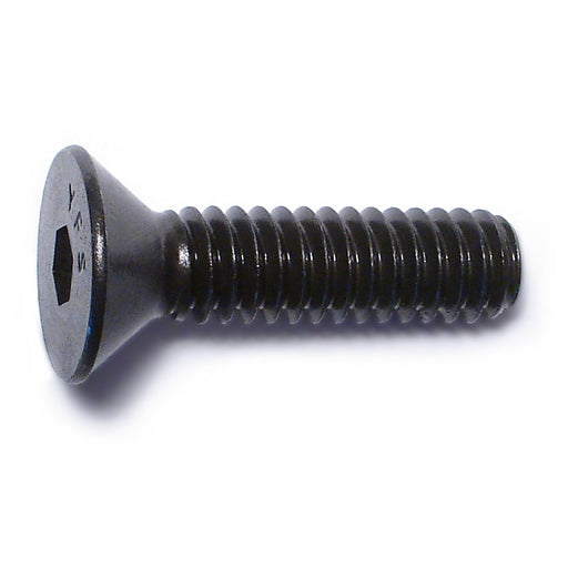 1/4"-20 x 1" Plain Steel Coarse Thread Flat Head Socket Cap Screws