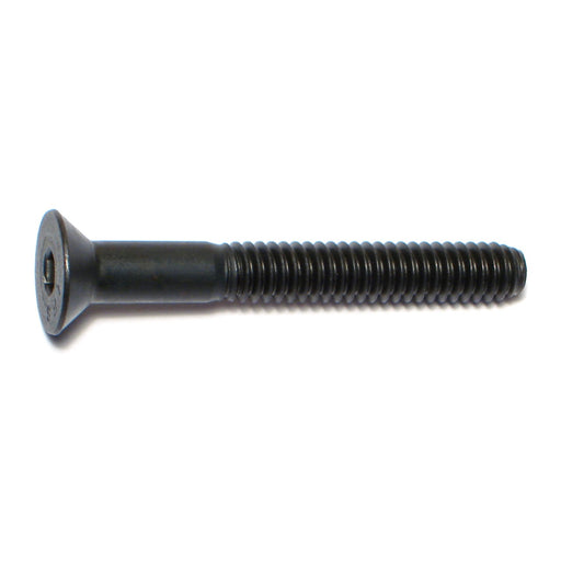 1/4"-20 x 2" Plain Steel Coarse Thread Flat Head Socket Cap Screws