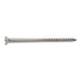 #10 x 3-1/2" 18-8 Stainless Steel Square Drive Bugle Head Deck Screws
