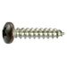 #10 x 1" Brown Painted 18-8 Stainless Steel Phillips Pan Head Sheet Metal Screws