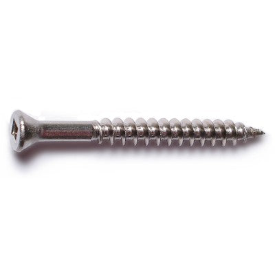 #7 x 1-5/8" 305 Stainless Steel Square Drive Trim Head Deck Screws