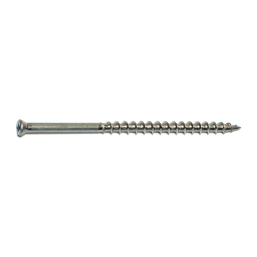 #7 x 3" 305 Stainless Steel Square Drive Trim Head Deck Screws