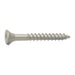 #7 x 1-5/8" Silver Ruspert Coated Steel Square Drive Bugle Head Deckselect Deck Screws