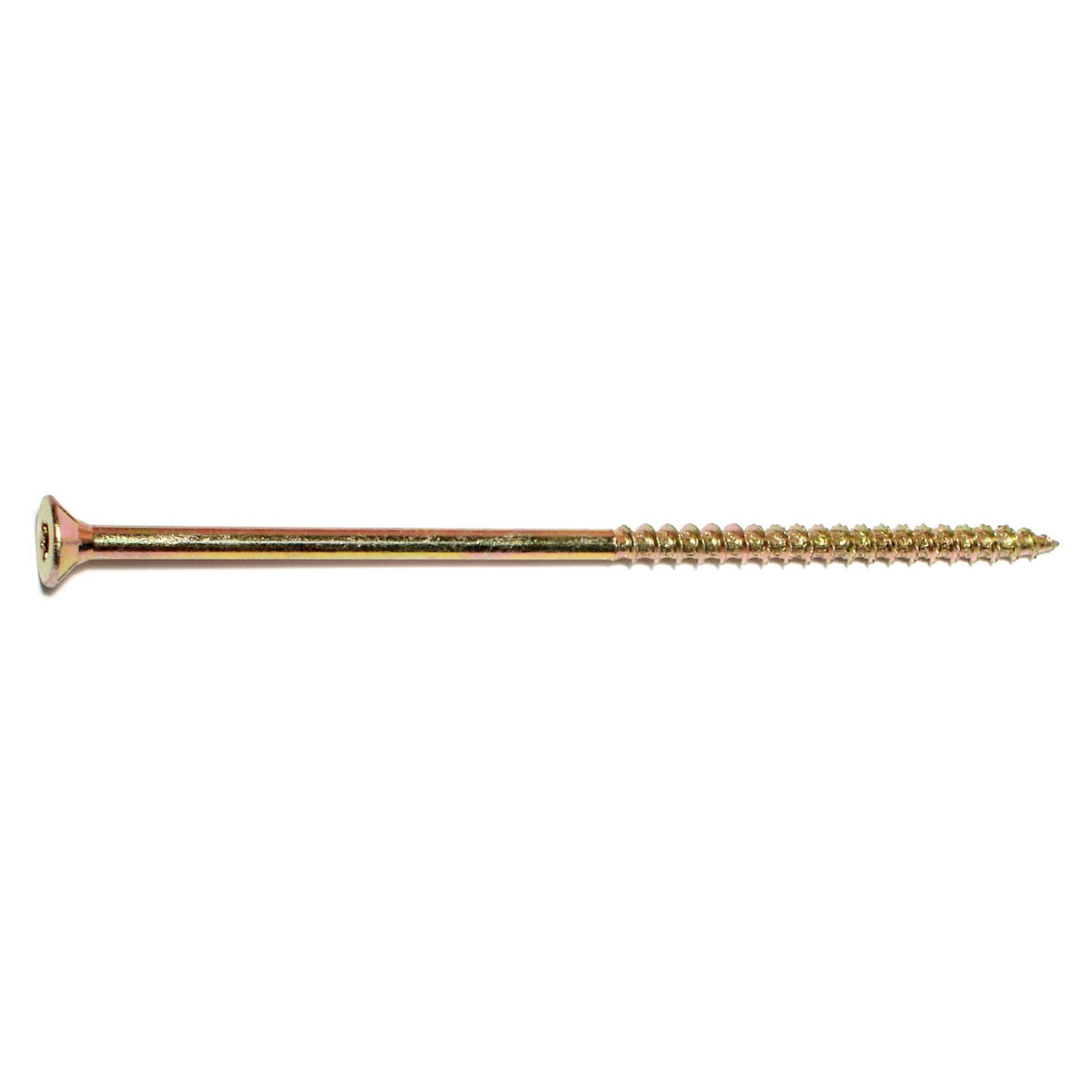 12 x 5" Star Drive Gold Multi-Purpose Saberdrive Screws 1 lb. Box (29 pcs.)