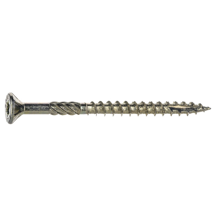 9 x 2-1/2" Star Drive Gold Multi-Purpose Saberdrive Screws 5 lb. Box (439 pcs.)