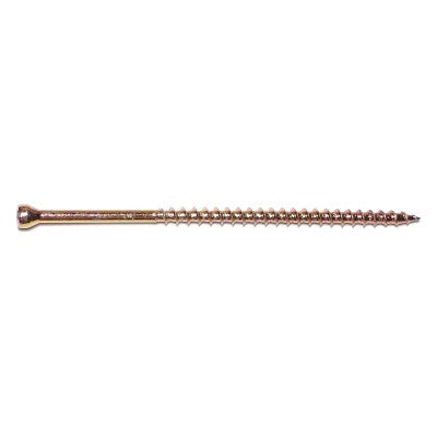 #9 x 4" Zinc Plated Steel Star Drive Trim Head Deck Screws