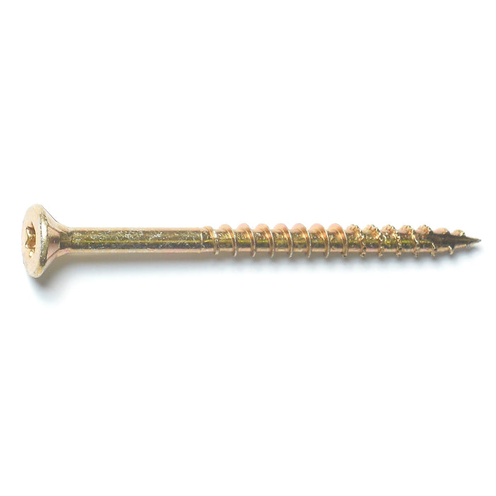 9 x 2-1/2" Star Drive Gold Multi-Purpose Saberdrive Screws 1/4 Keg (2500 pcs.)