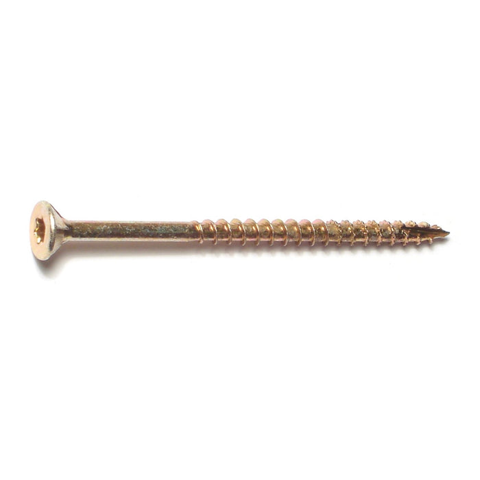 9 x 3" Star Drive Gold Multi-Purpose Saberdrive Screws 1/4 Keg (2000 pcs.)