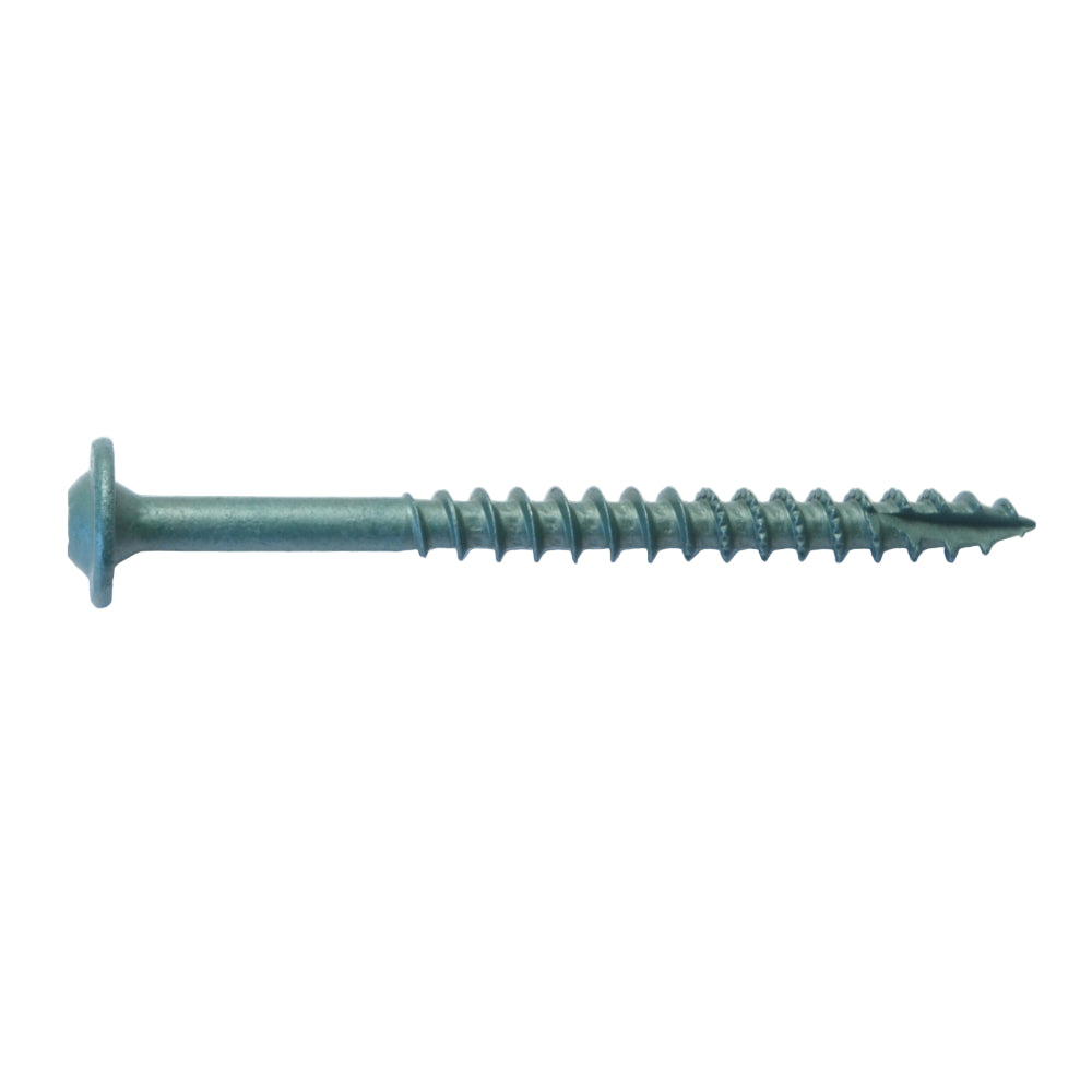 SaberDrive® Green XL1500 Round Washer Head Lag Screws - 10LB. Box