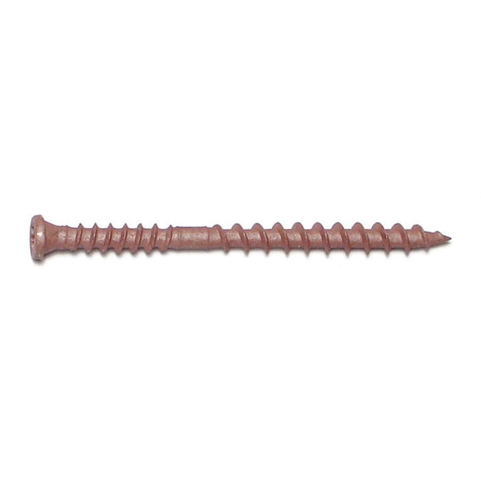 10 x 2-1/2" Star Drive Red Composite Deck Saberdrive Screws 1/4 Keg (2000 pcs.)