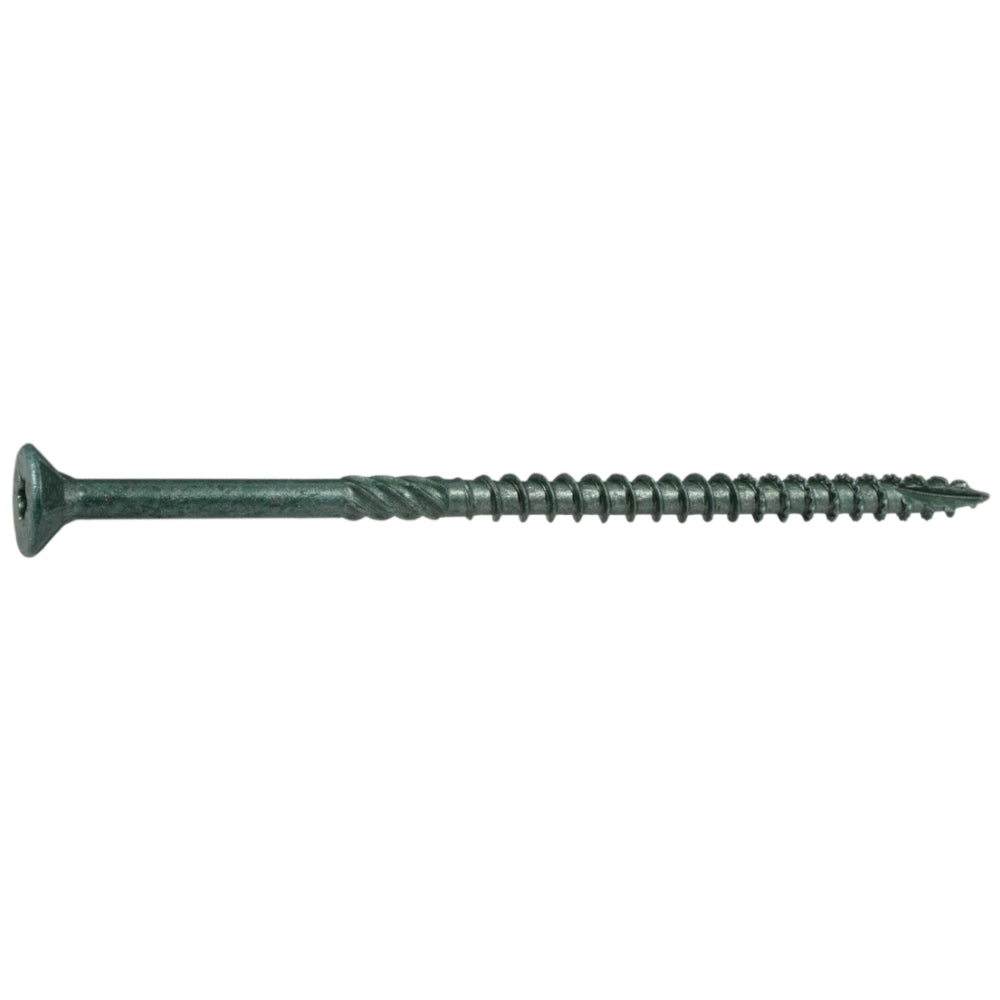 10 x 4" Star Drive Green XL1500 Exterior Saberdrive Deck Screws