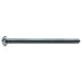 #10-24 x 3" Zinc Plated Steel Coarse Thread Slotted Round Head Machine Screws