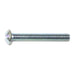 #8-32 x 1-1/4" Zinc Plated Steel Coarse Thread Slotted Round Head Machine Screws