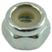 #8-32 Zinc Plated Grade 2 Steel Coarse Thread Nylon Insert Lock Nuts