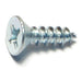 #12 x 3/4" Zinc Plated Steel Phillips Flat Head Sheet Metal Screws