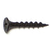 #6 x 1" Black Phosphate Steel Coarse Thread Phillips Bugle Head Drywall Screws