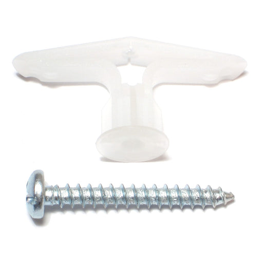 5/8" - 3/4" x 1.8" Plastic Toggles & Screws