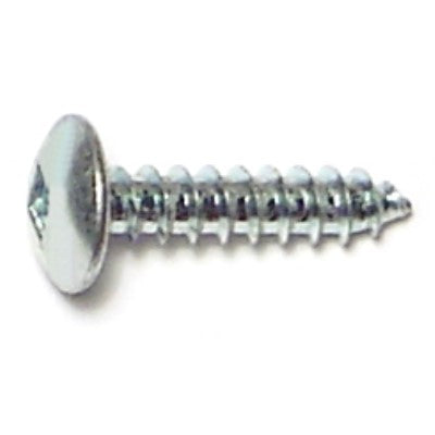 #6 x 5/8" Zinc Plated Steel Square Drive Truss Head Sheet Metal Screws