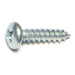 #8 x 3/4" Zinc Plated Steel Phillips Pan Head Sheet Metal Screws