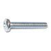 #8-32 x 1" Zinc Plated Steel Coarse Thread Phillips Pan Head Machine Screws