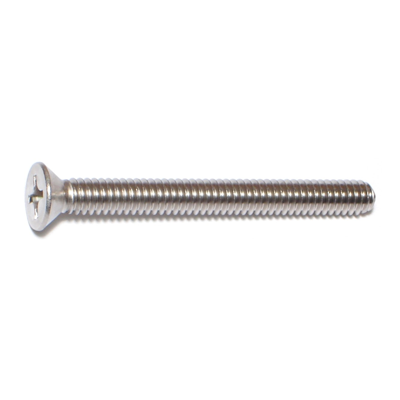 1/4"-20 x 2-1/2" 18-8 Stainless Steel Coarse Thread Phillips Flat Head Machine Screws