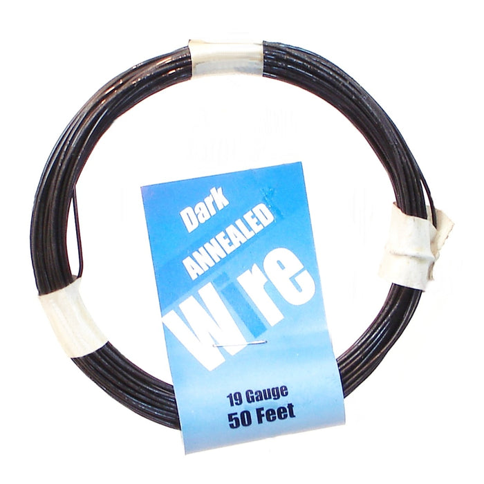 19 WG x 50' Dark Annealed Steel Wire