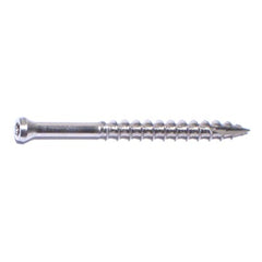 #8 x 2" 304 Stainless Steel Coarse Thread Star Drive Trim Head Screws