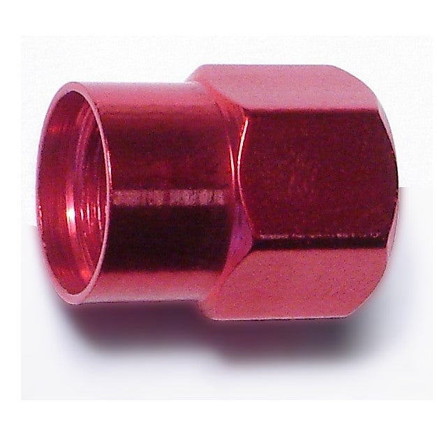 Red Aluminum Valve Caps