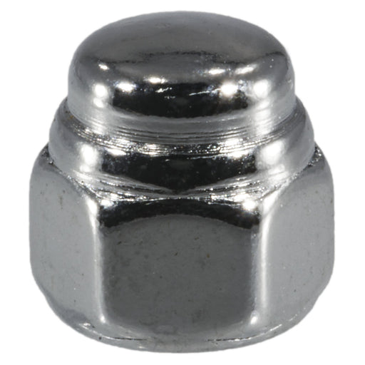 #10-32 Chrome Plated Steel Fine Thread Flat Head Acorn Cap Nuts