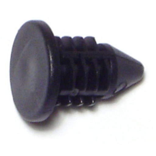 5/16" x 1/2" Black Plastic Hole Shield Clips