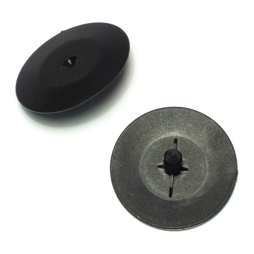 2" x 5/16" x 3/4" Black Plastic Hood Insulation Clips