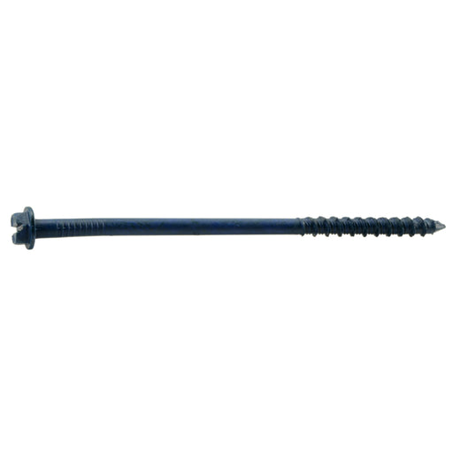 3/16" x 4" Climaseal Coated Steel Slotted Hex Washer Head Tapcon Masonry Screws