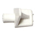 5mm x 13mm x 18mm White Plastic Shelf Supports