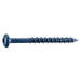 1/4" x 2-3/4" Blue Ruspert Coated Steel Star Drive Pan Head TorqueMaster Masonry Screws