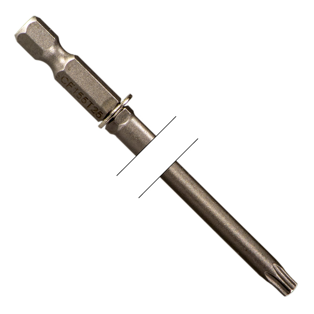 T-25 x 6" SaberDrive® Star Drive Strip Screw Bits (5 pcs.)