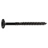5/16 x 3-3/4 Black XL1500 Coated Steel Star Drive Pan Head Saberdrive Structural Screws