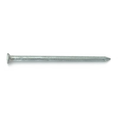16d 3-1/2" Hot Dip Galvanized Steel Smooth Shank Common Flat Head Nails