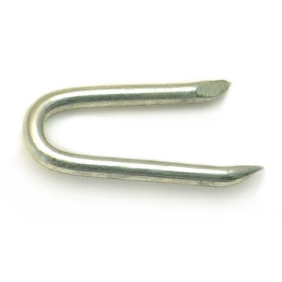 3/4" Zinc Plated Steel Fence Staples