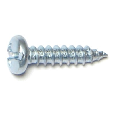 #6 x 5/8" Zinc Plated Steel Combo Pan Head Sheet Metal Screws
