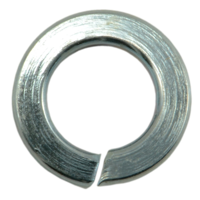 #10 x 3/16" x 21/64" Zinc Plated Grade 2 Steel Split Lock Washers