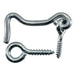 5/32" x 1-1/2" Zinc Plated Steel Gate Hooks & Eyes