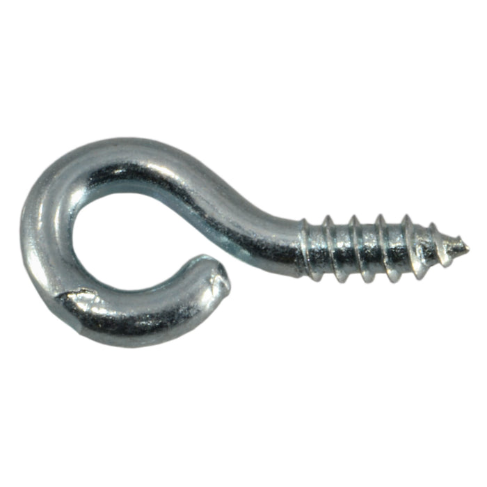 1/16" x 1/8" x 1/2" #216-1/2 Zinc Plated Steel Screw Eyes