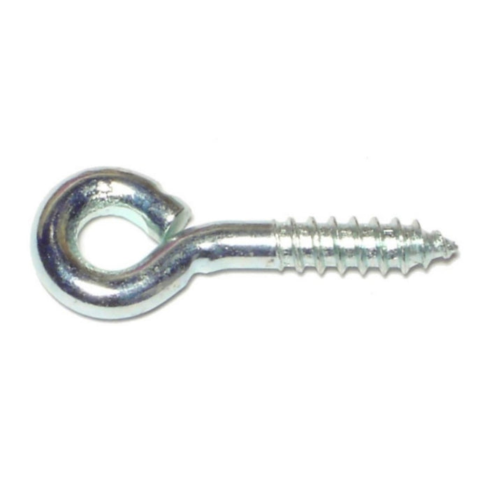 3/16" x 5/16" 1-5/8" #206 Zinc Plated Steel Screw Eyes