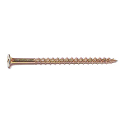 #8 x 3" Zinc Plated Steel Coarse Thread Phillips Bugle Head All Purpose Screws
