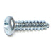 #6 x 5/8" Zinc Plated Steel Phillips Pan Head Sheet Metal Screws