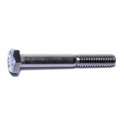 1/4"-20 x 2" 18-8 Stainless Steel Coarse Thread Hex Cap Screws